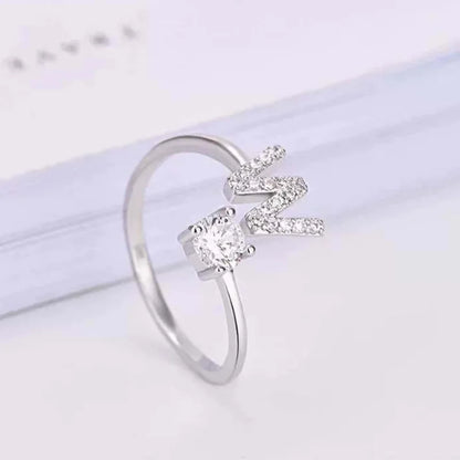 Bague Initiale Ajustable